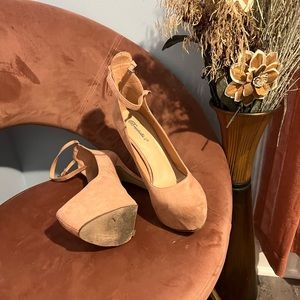 Rose pink heels size 11